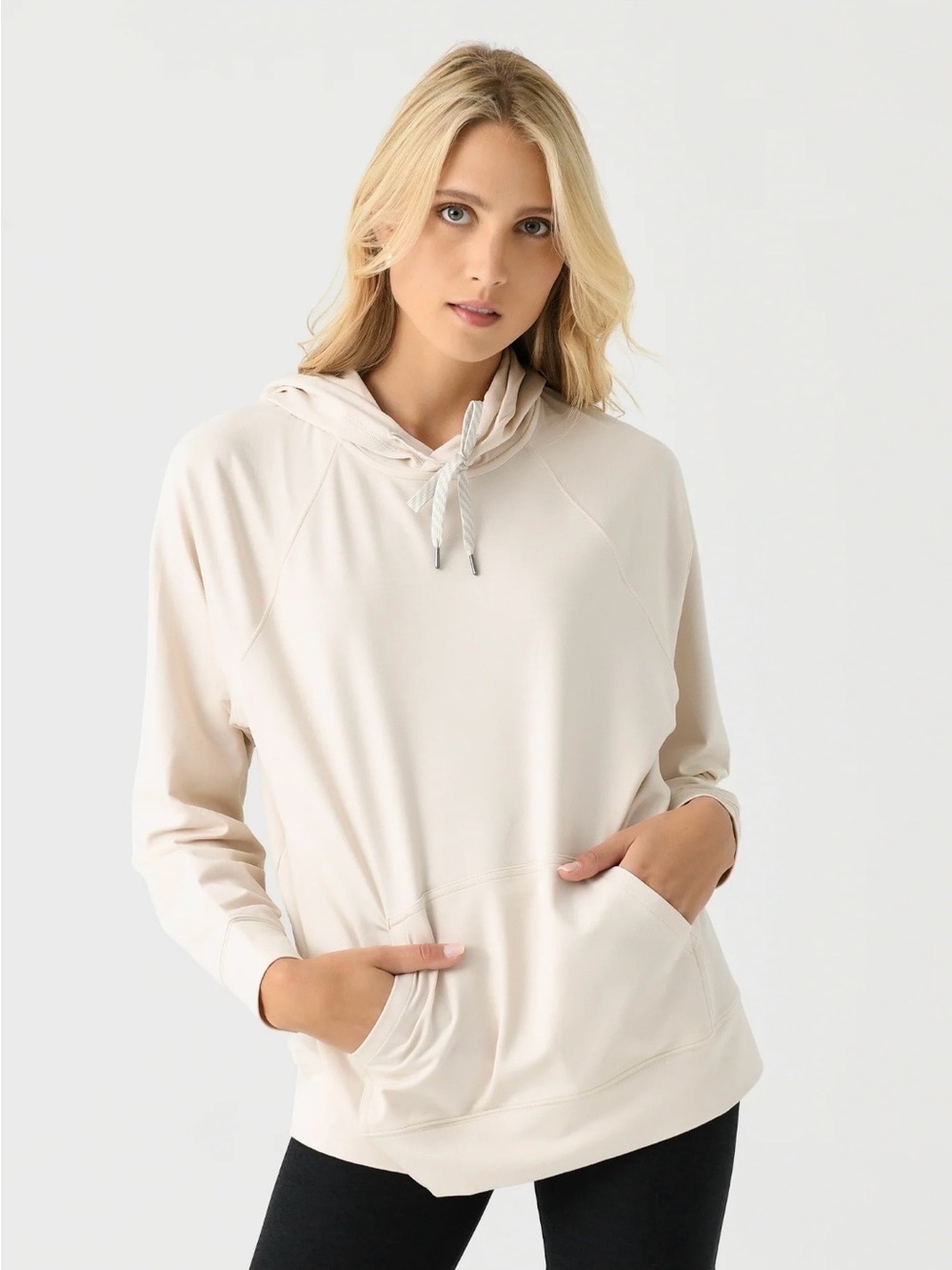 Women’s Lightweight Cream Hoodie